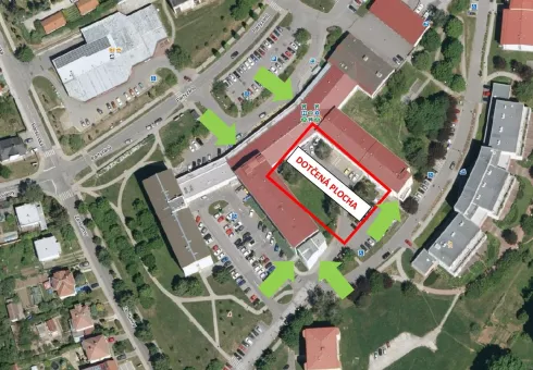 REKONSTRUKCE PARKOVIŠTĚ MEZI PAVILONY A1 A B 